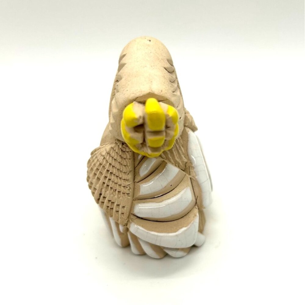 Artesania Rinconada Ceramic Cockatoo Figurine Hand-Painted Collectible Decor - Picture 9 of 11